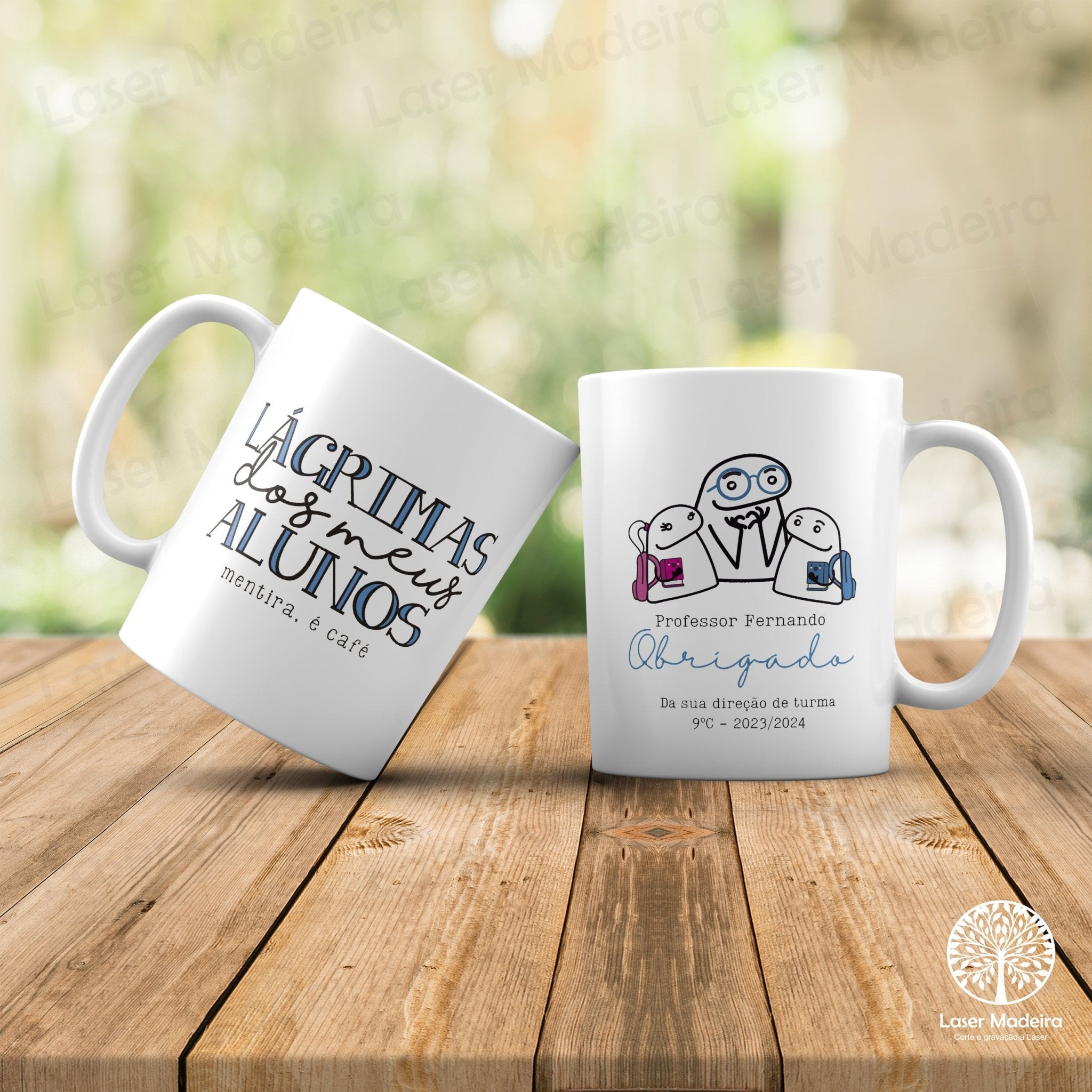 Caneca Personalizada Escolar para Professor - 