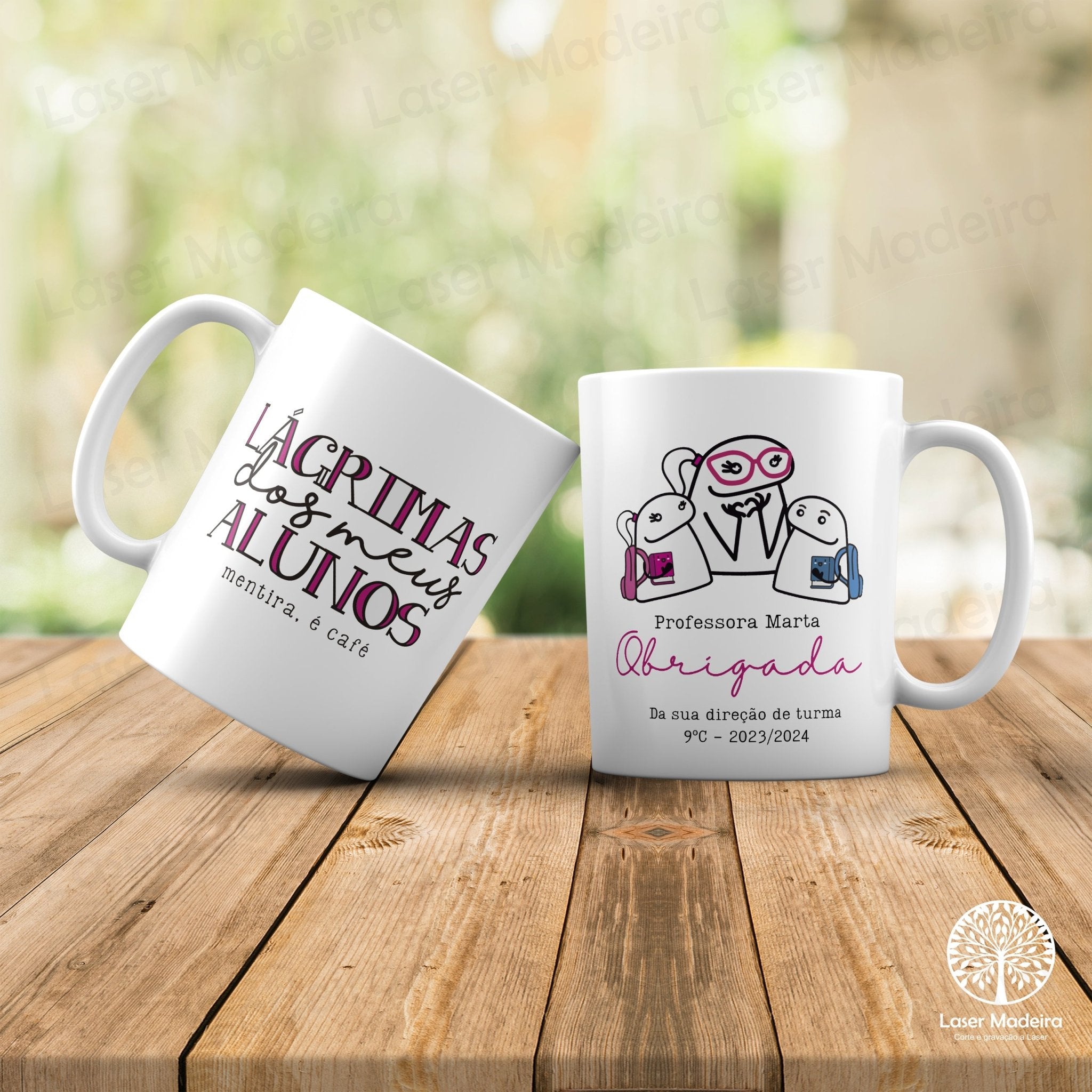 Caneca Personalizada Escolar para Professora - 