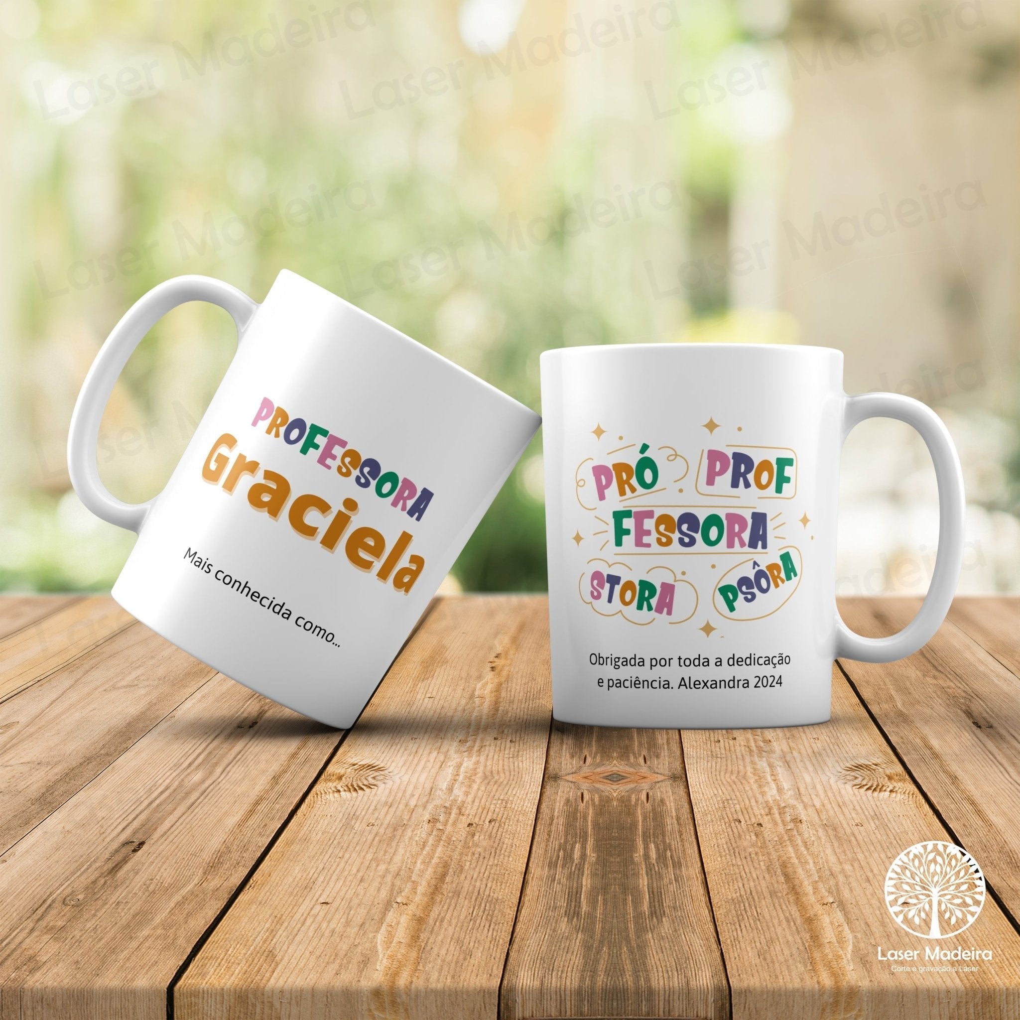 Caneca Personalizada Escolar para Professores - 